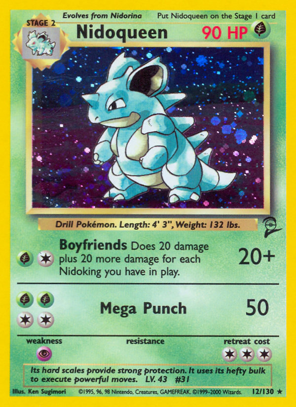 Nidoqueen (12/130) [Base Set 2] | Good Games Morley