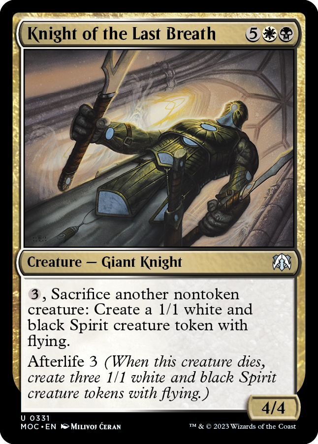 Knight of the Last Breath [March of the Machine Commander] | Good Games Morley