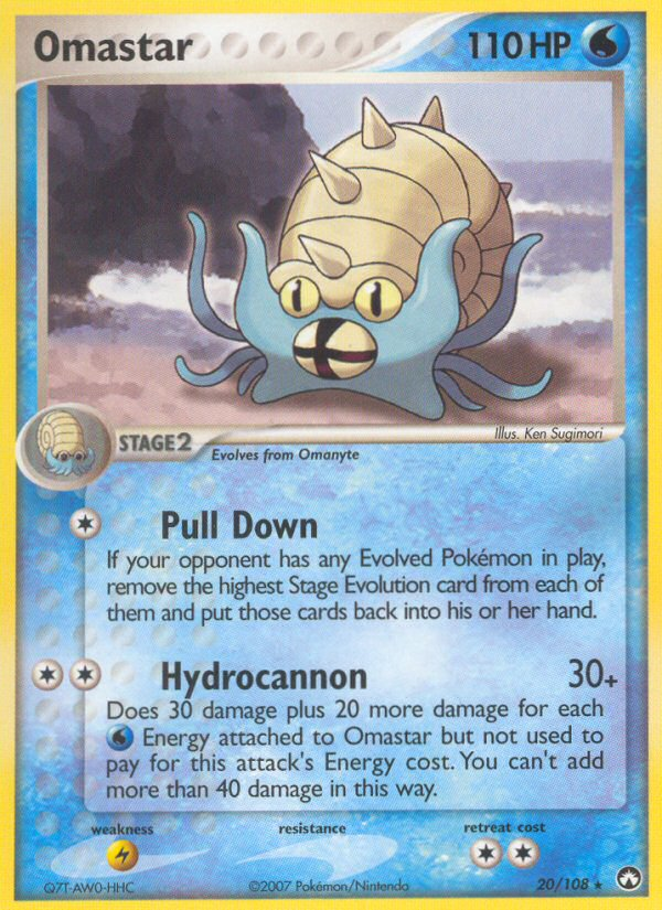 Omastar (20/108) [EX: Power Keepers] | Good Games Morley