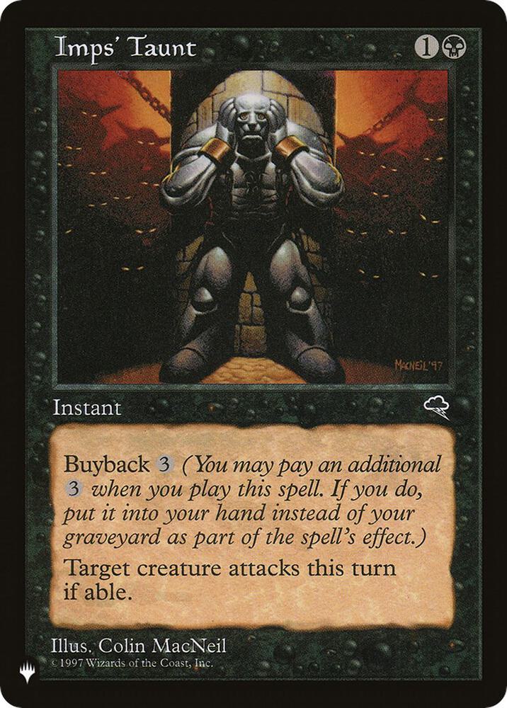 Imps Taunt TMP-138/5075 (The List Reprints)  | Good Games Morley