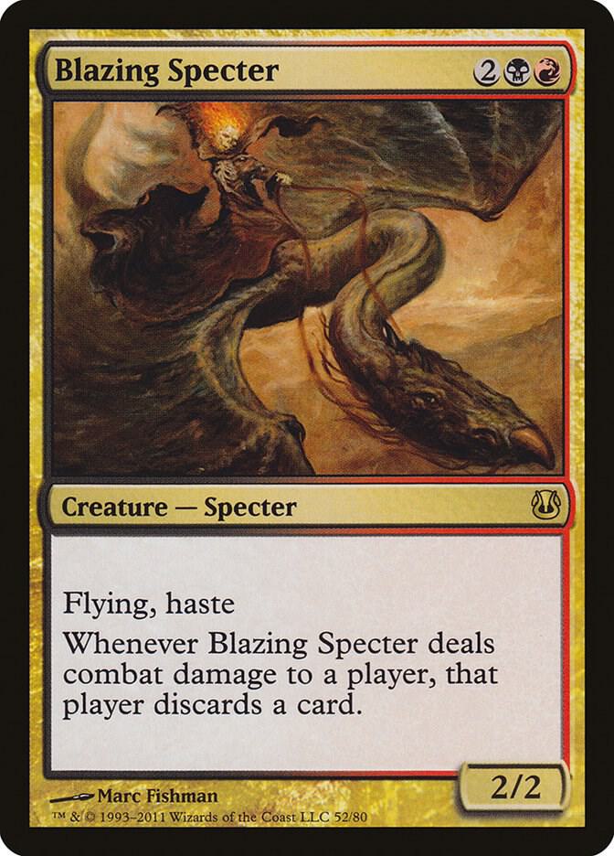 Blazing Specter 52/80 (Duel Decks: Ajani vs. Nicol Bolas)  | Good Games Morley