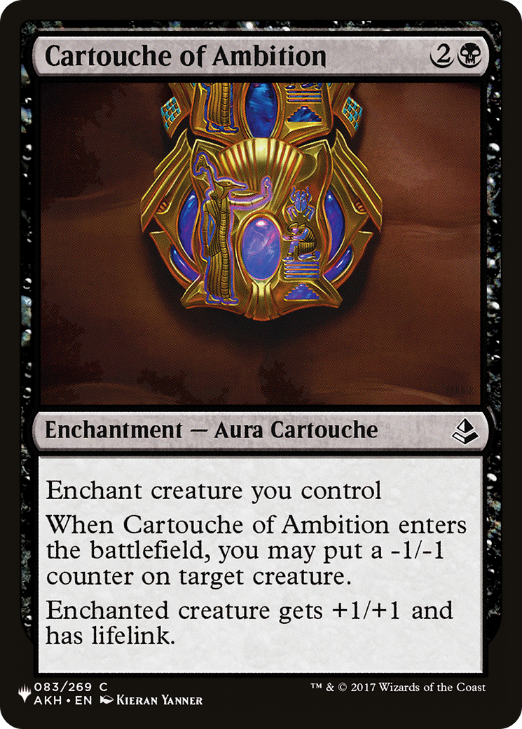 Cartouche of Ambition [The List] | Good Games Morley