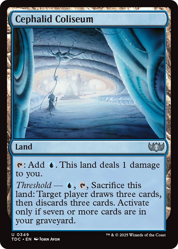 Cephalid Coliseum [Tarkir: Dragonstorm Commander] | Good Games Morley