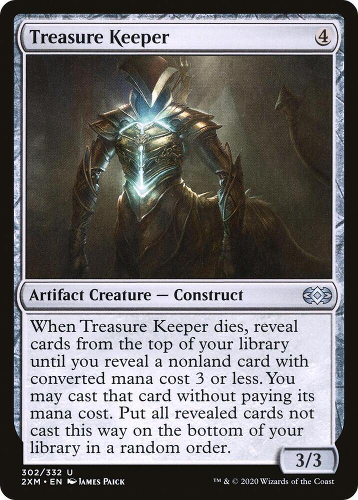 Treasure Keeper 302/332 (Double Masters)  - Foil | Good Games Morley