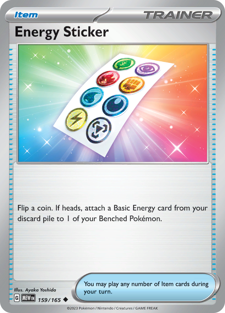 Energy Sticker (159/165) [Scarlet & Violet 151] | Good Games Morley
