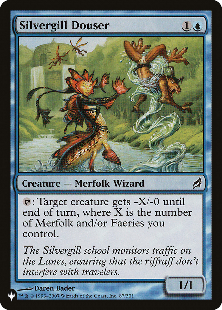 Silvergill Douser [The List] | Good Games Morley