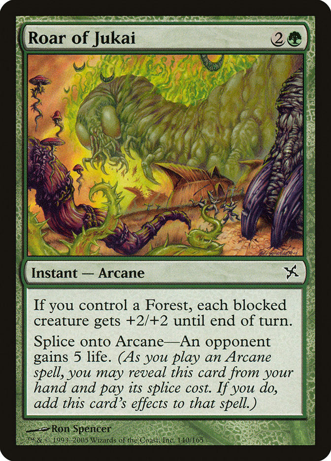 Roar of Jukai 140/165 (Betrayers of Kamigawa)  - Foil | Good Games Morley