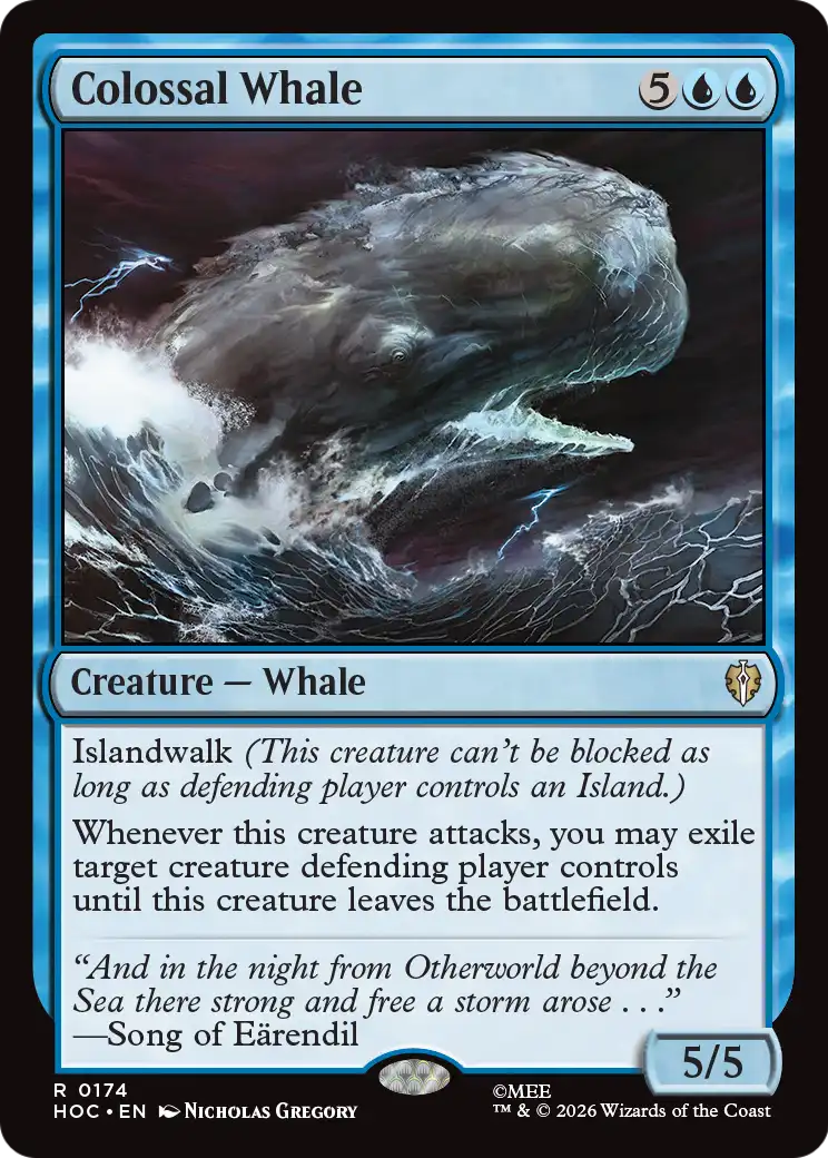 Colossal Whale [The Hobbit: Eternal-Legal] | Good Games Morley