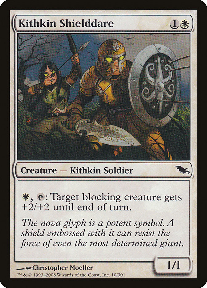 Kithkin Shielddare 10/301 (Shadowmoor)  - Foil | Good Games Morley