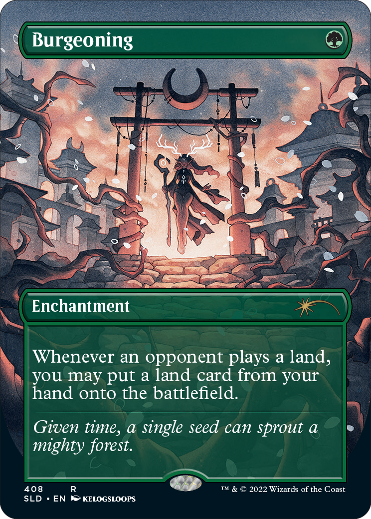 Burgeoning (Borderless) [Secret Lair Drop Series] | Good Games Morley