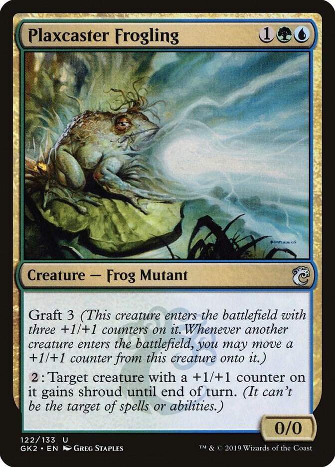 Plaxcaster Frogling 122/133 (Ravnica Allegiance: Guild Kits)  | Good Games Morley