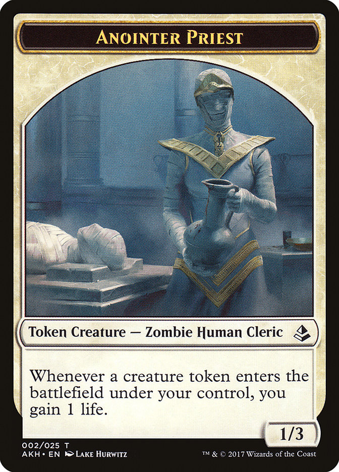 Anointer Priest // Drake Double-Sided Token [Amonkhet Tokens] | Good Games Morley