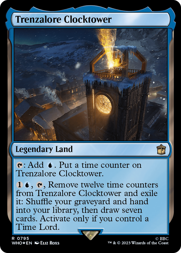 Trenzalore Clocktower (Surge Foil) [Doctor Who] | Good Games Morley