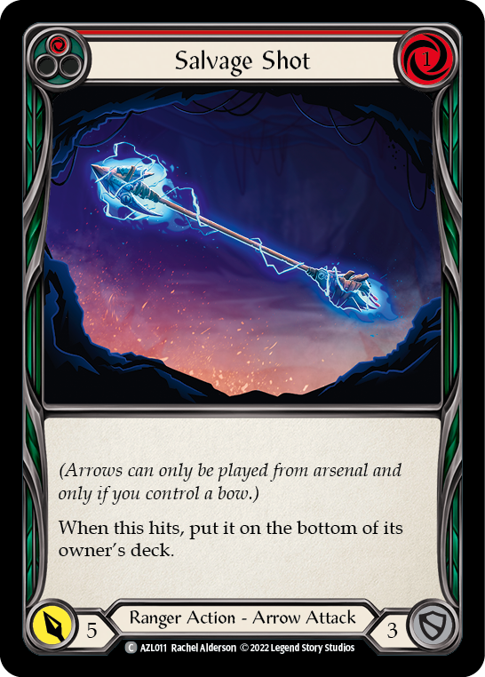 Salvage Shot (Red) [AZL011] (Outsiders Azalea Blitz Deck) | Good Games Morley