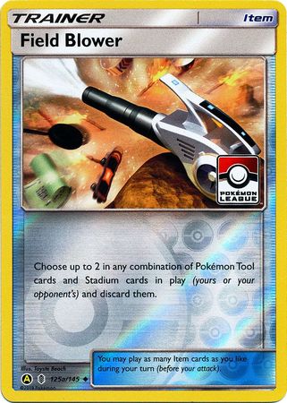 Field Blower (125a/145) (League Promo) [Sun & Moon: Guardians Rising] | Good Games Morley