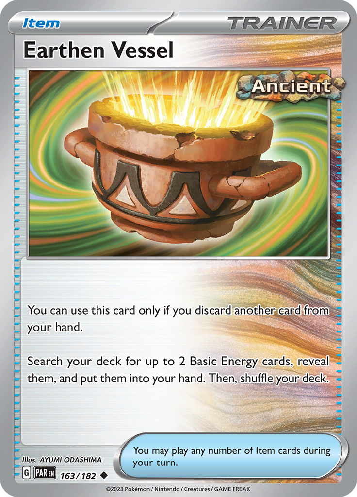 Earthen Vessel (163/182) [Scarlet & Violet: Paradox Rift] | Good Games Morley
