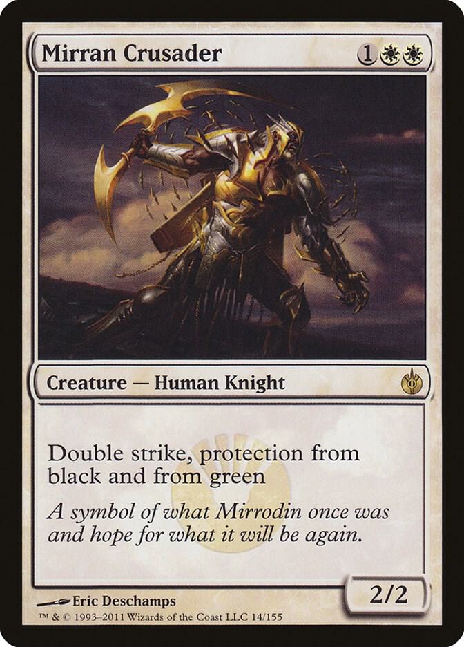 Mirran Crusader 14/155 (Mirrodin Besieged)  | Good Games Morley