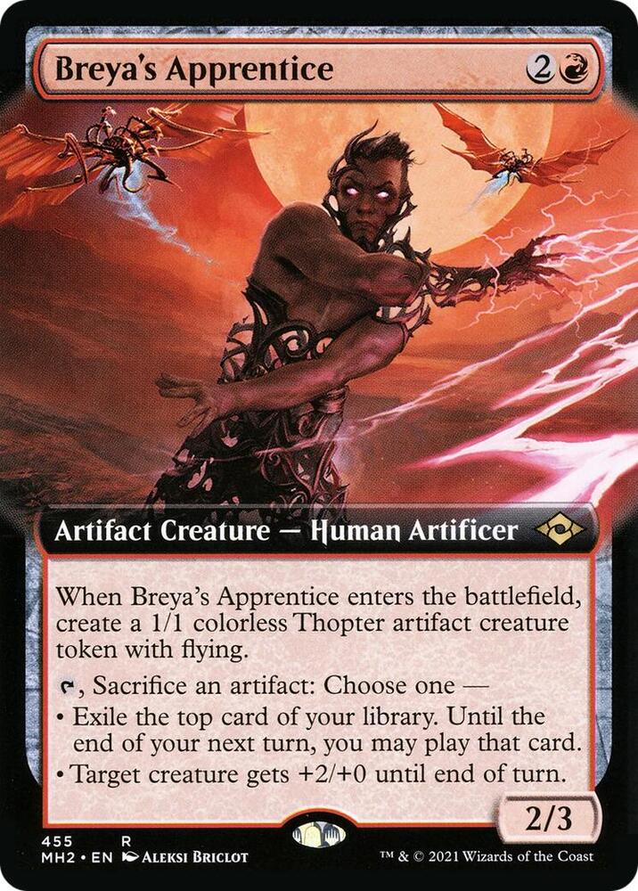 Breyas Apprentice Extended Art 455 (Modern Horizons 2)  | Good Games Morley