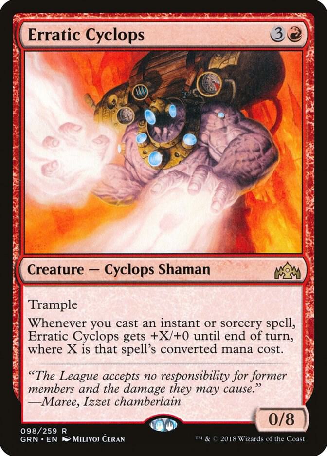 Erratic Cyclops 98 (Guilds of Ravnica)  | Good Games Morley