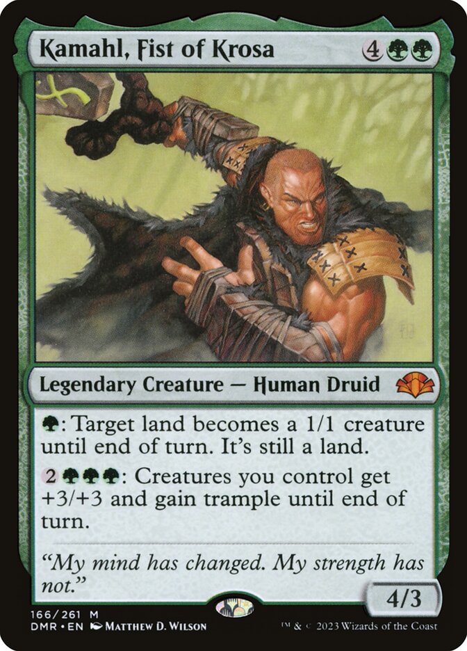 Kamahl, Fist of Krosa 166/261 (Dominaria Remastered)  | Good Games Morley