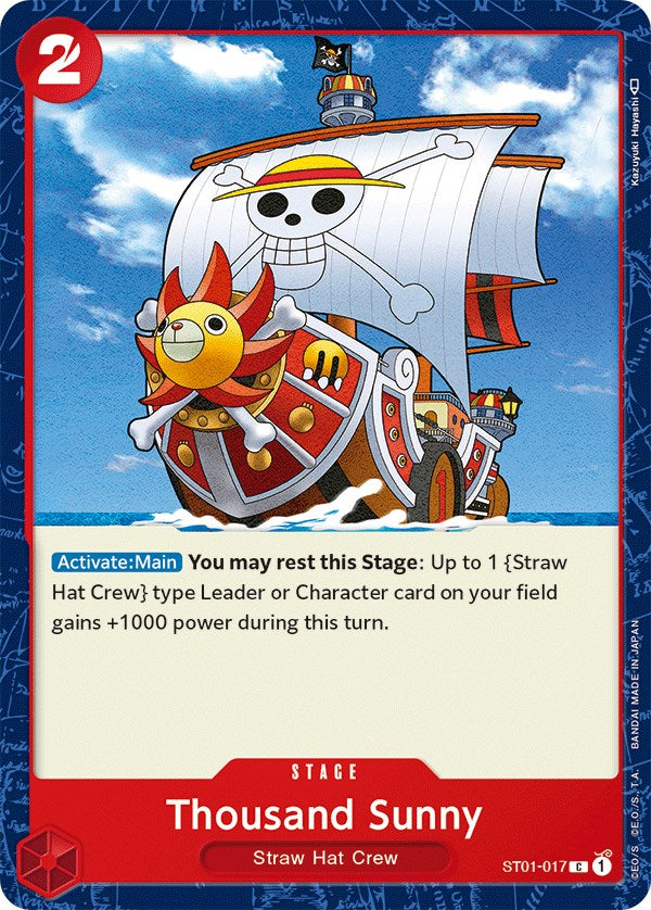 Thousand Sunny [Starter Deck: Straw Hat Crew] | Good Games Morley