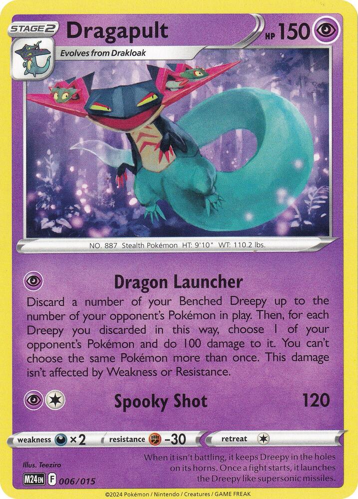 Dragapult 006/015 (McDonald's Promos 2024)  | Good Games Morley