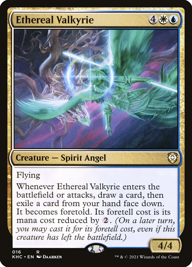Ethereal Valkyrie 16/1 (Commander: Kaldheim)  | Good Games Morley