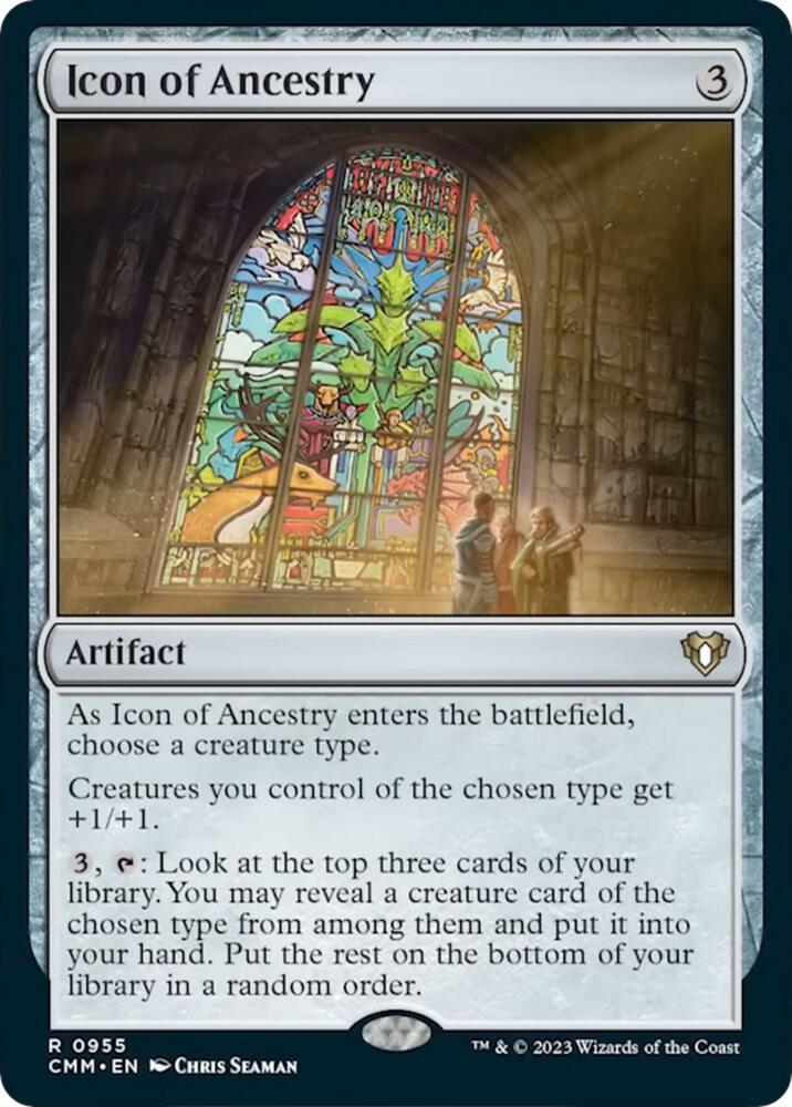 Icon of Ancestry 955/451 (Commander Masters)  | Good Games Morley