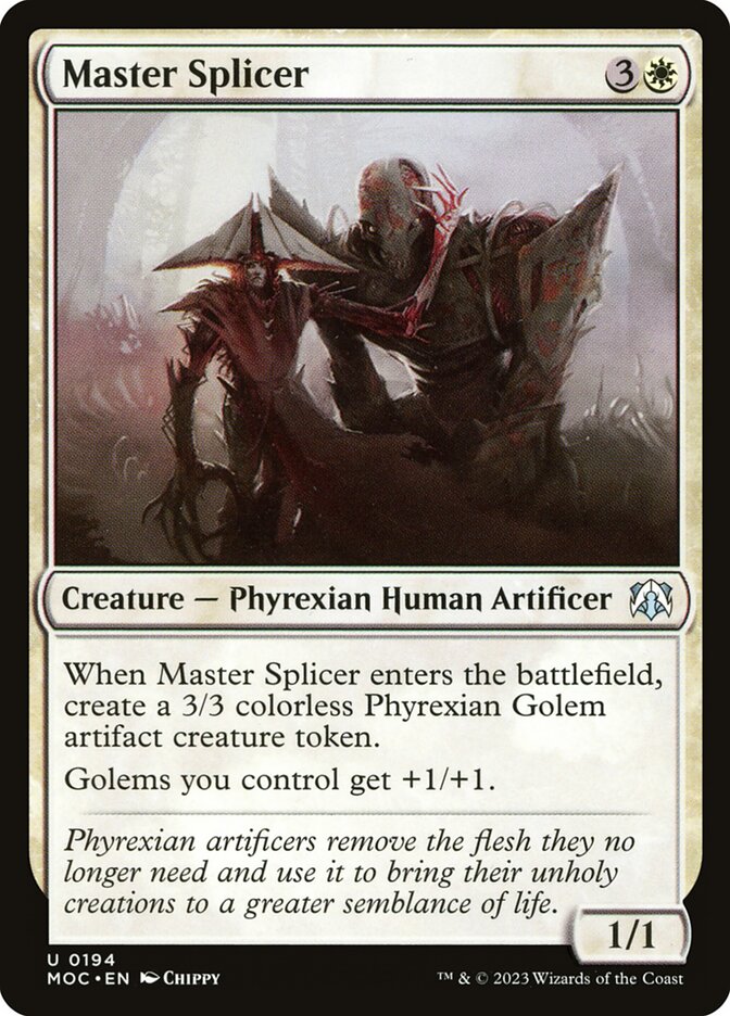 Master Splicer 194/444 (Commander: March of the Machine)  | Good Games Morley