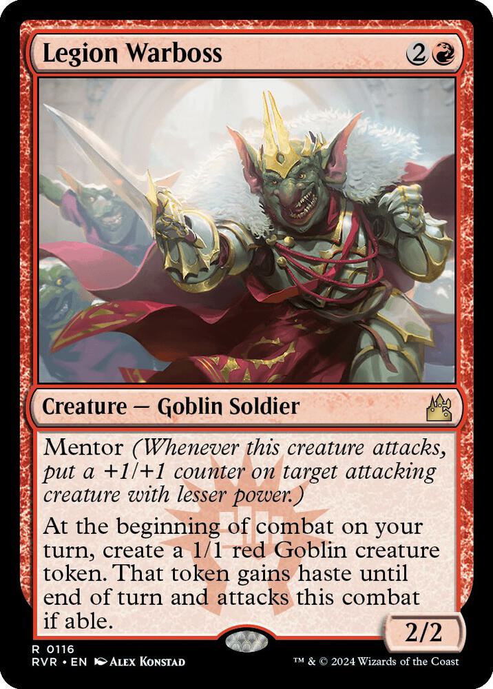 Legion Warboss 116/291 (Ravnica Remastered)  | Good Games Morley