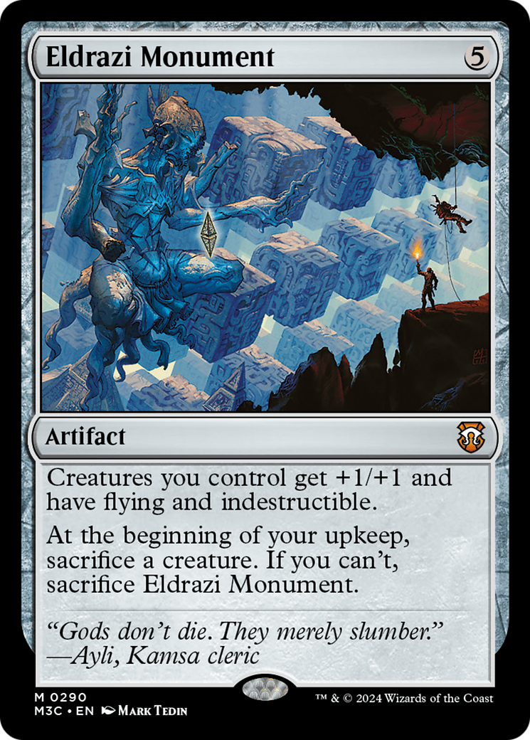 Eldrazi Monument (Ripple Foil) [Modern Horizons 3 Commander] | Good Games Morley