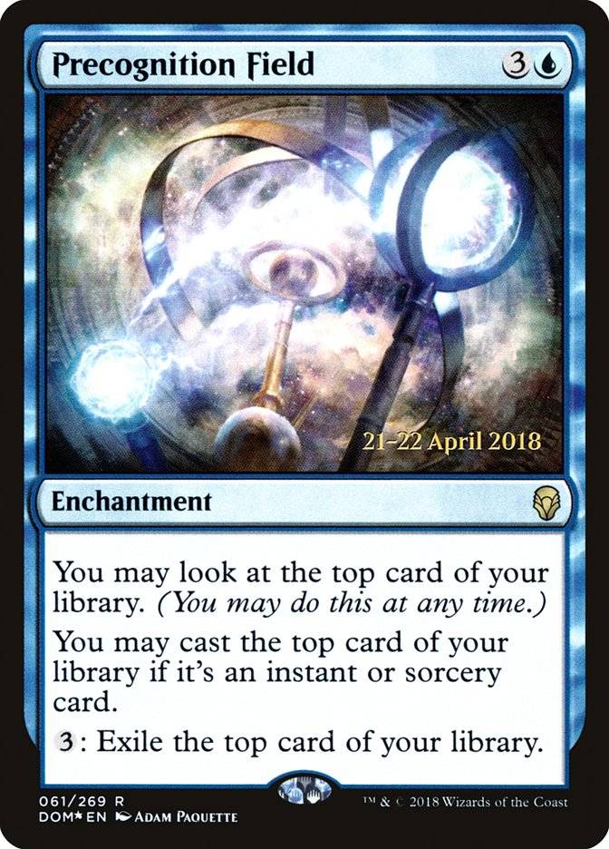 Precognition Field [Dominaria Prerelease Promos] | Good Games Morley