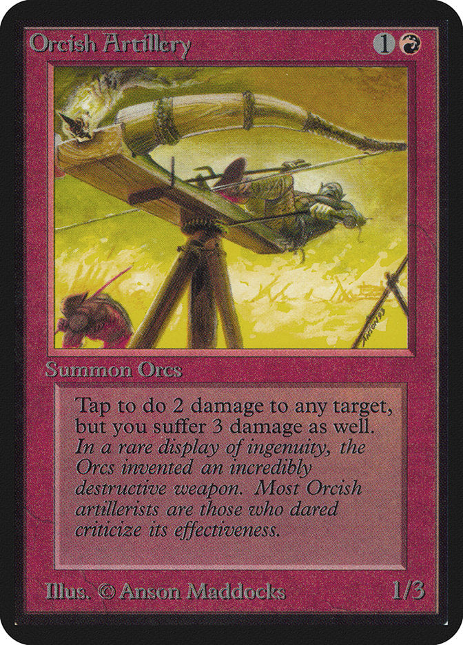 Orcish Artillery [Alpha Edition] | Good Games Morley