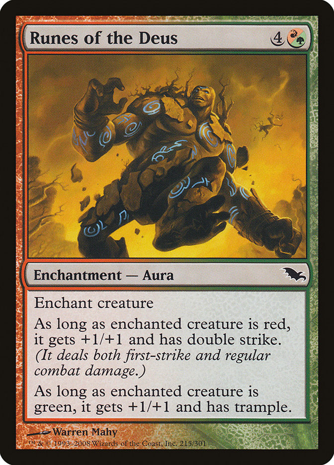 Runes of the Deus 215/301 (Shadowmoor)  | Good Games Morley