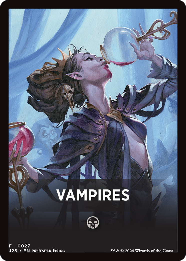 Vampires Theme Card [Foundations Jumpstart Front Cards] | Good Games Morley