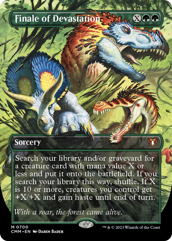 Finale of Devastation 700/451 (Commander Masters)  - Borderless | Good Games Morley