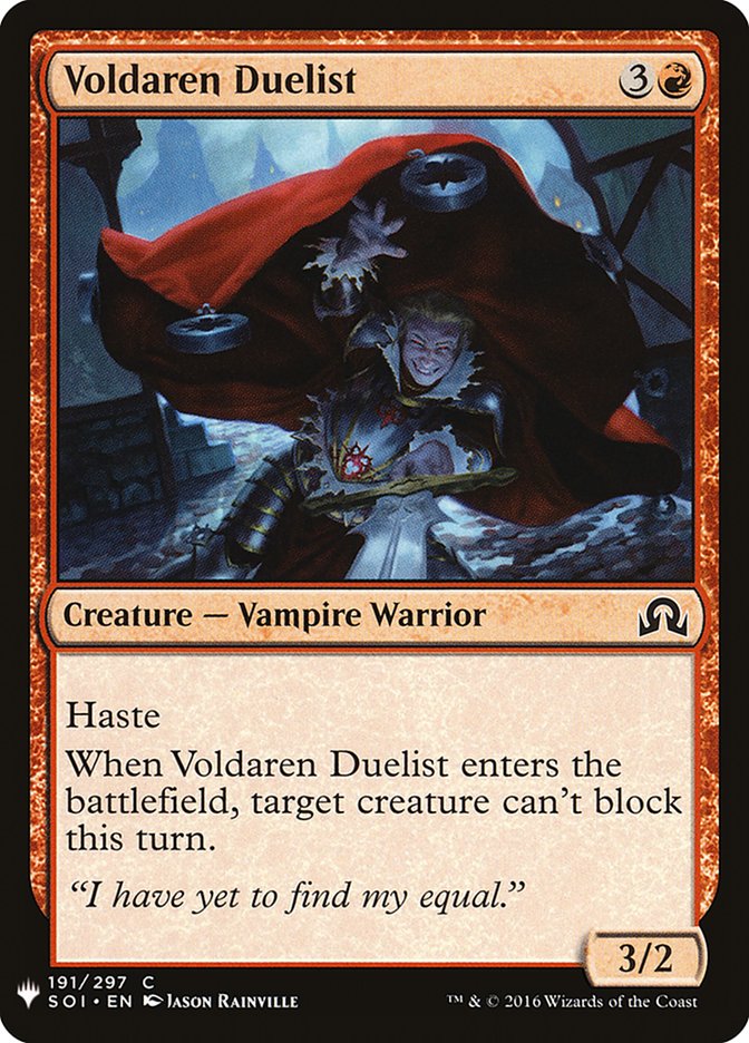 Voldaren Duelist [Mystery Booster] | Good Games Morley