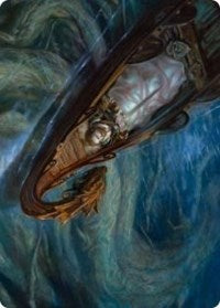 Funeral Longboat Art Card [Kaldheim Art Series] | Good Games Morley