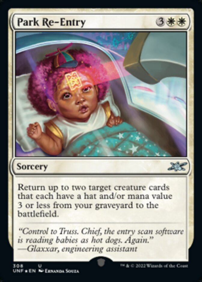 Park Re-Entry (Galaxy Foil) [Unfinity] | Good Games Morley