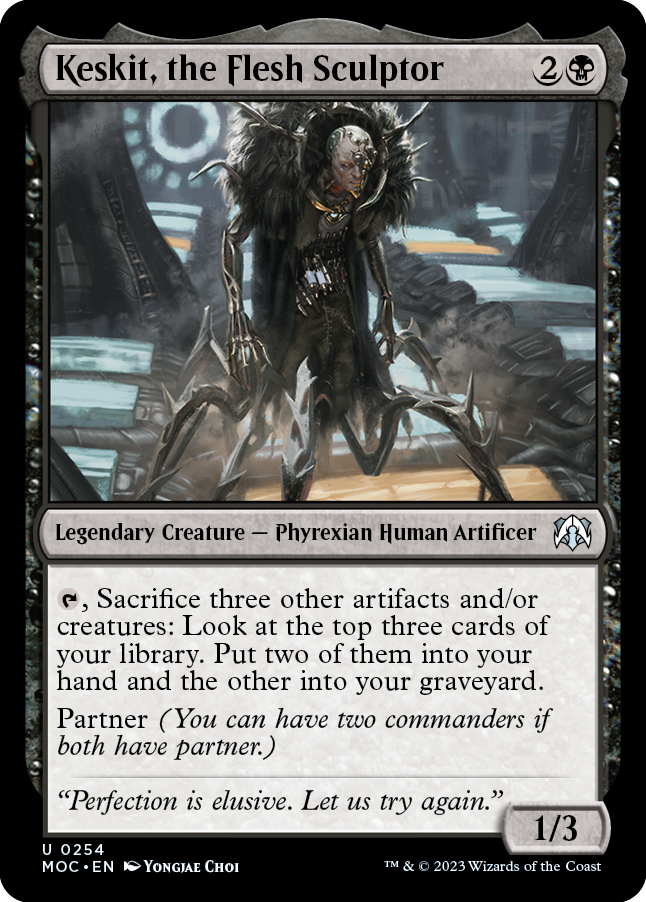 Keskit, the Flesh Sculptor [March of the Machine Commander] | Good Games Morley