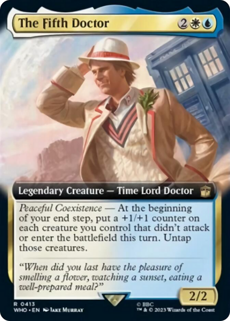 The Fifth Doctor (Extended Art) [Doctor Who] | Good Games Morley