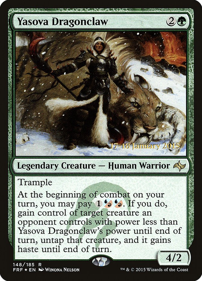 Yasova Dragonclaw [Fate Reforged Prerelease Promos] | Good Games Morley
