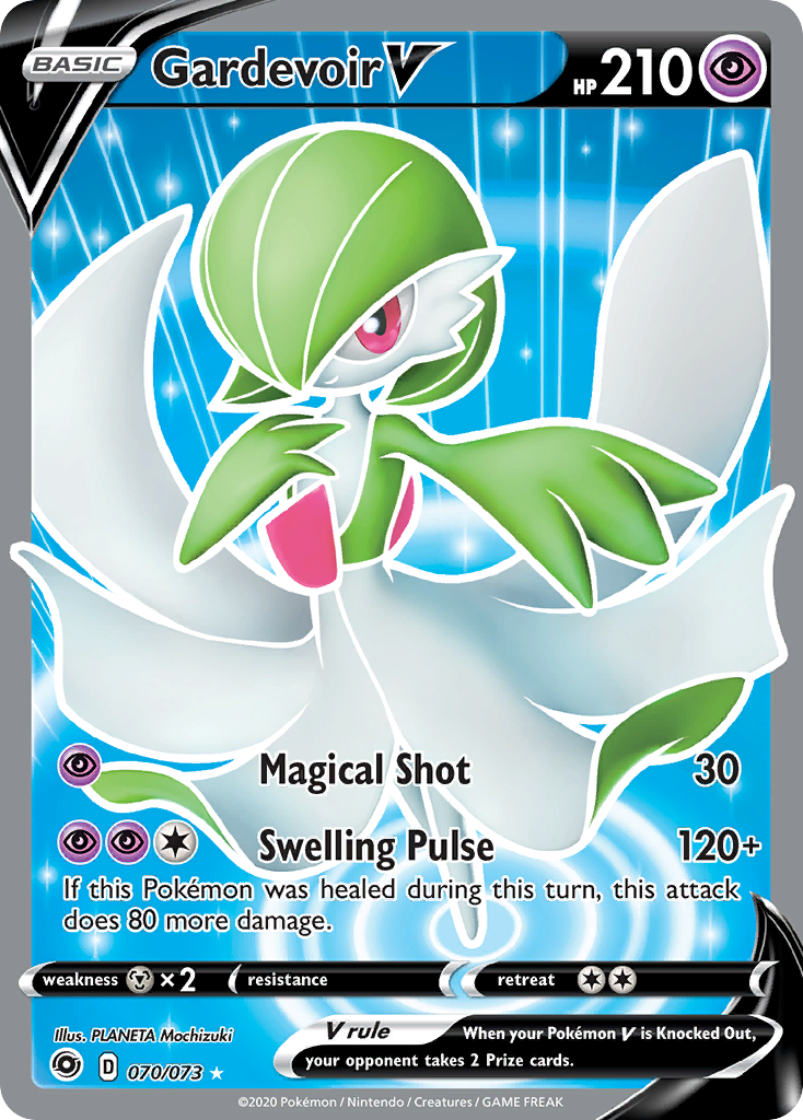 Gardevoir V (070/073) [Sword & Shield: Champion's Path] | Good Games Morley