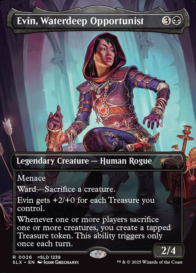 Evin, Waterdeep Opportunist 26/32 (SLX Cards)  | Good Games Morley