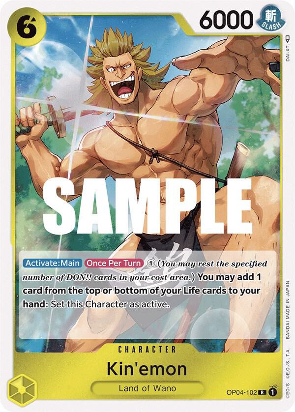 Kinemon OP04-102 (Kingdoms of Intrigue)  - Foil | Good Games Morley