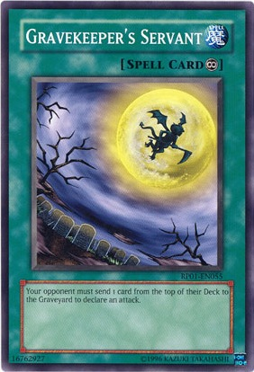 Gravekeeper's Servant [RP01-EN055] Common | Good Games Morley