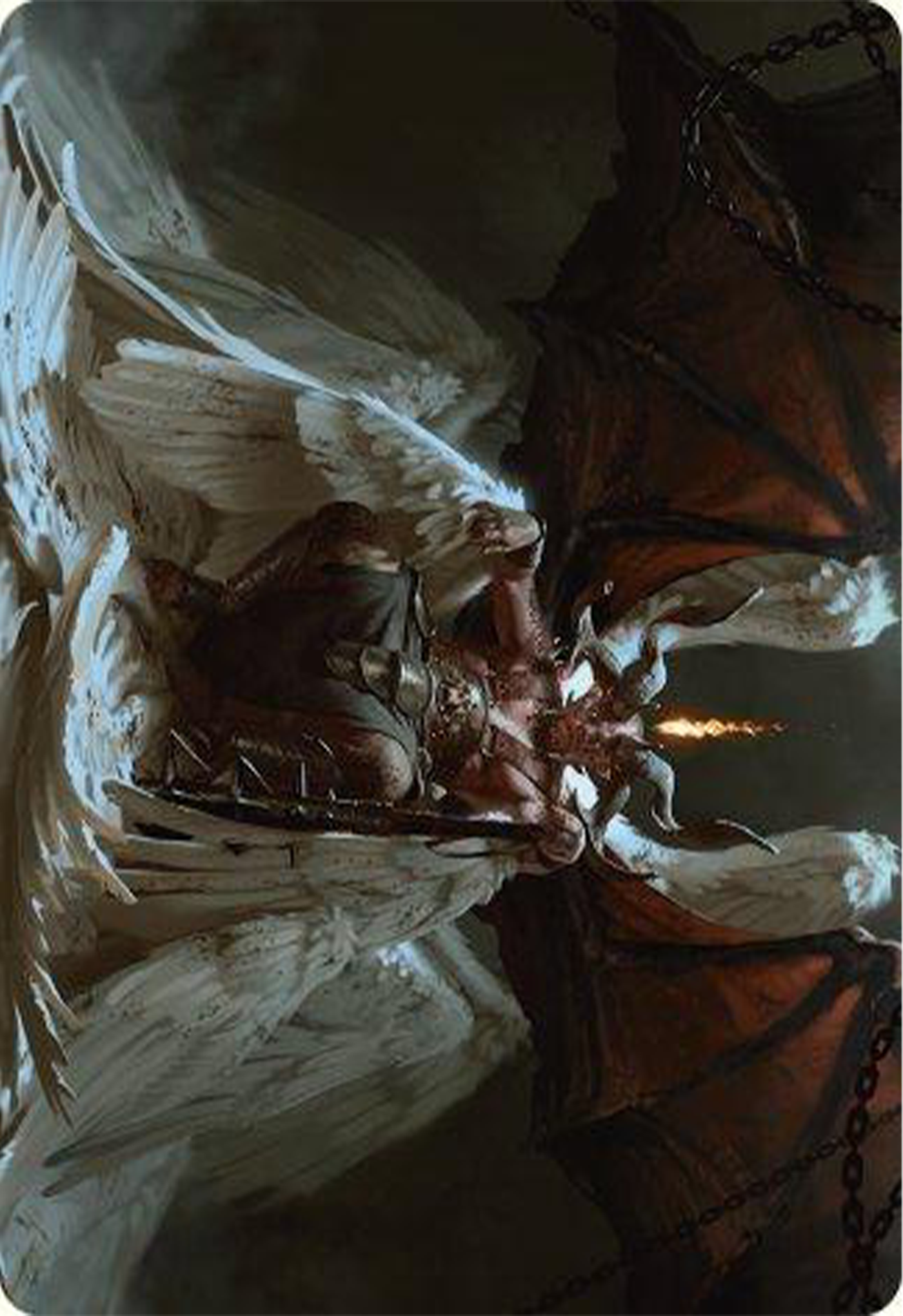 Shilgengar, Sire of Famine Art Card [Modern Horizons 3 Art Series] | Good Games Morley