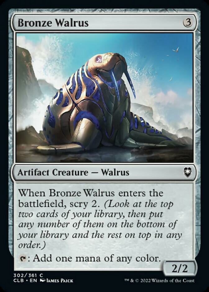 Bronze Walrus [Commander Legends: Battle for Baldur's Gate] | Good Games Morley