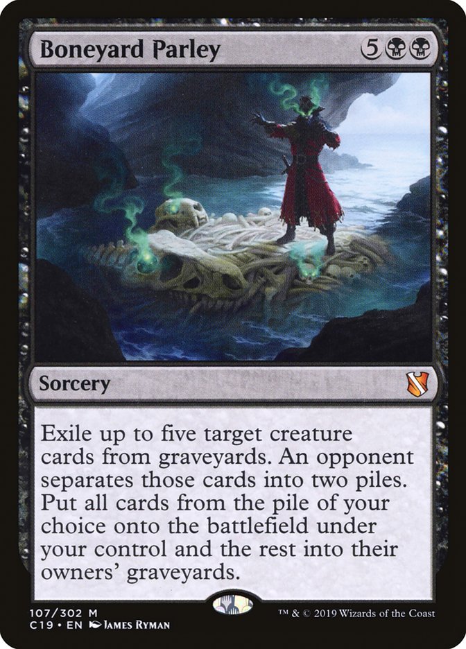 Boneyard Parley 107/302 (Commander 2019)  | Good Games Morley