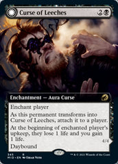 Curse of Leeches // Leeching Lurker (Extended Art) [Innistrad: Midnight Hunt] | Good Games Morley